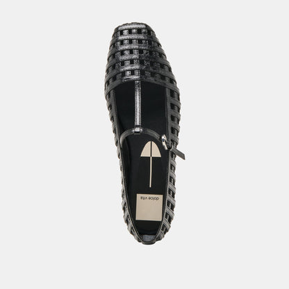 RAINS BALLET FLATS BLACK STELLA - Dolce Vita