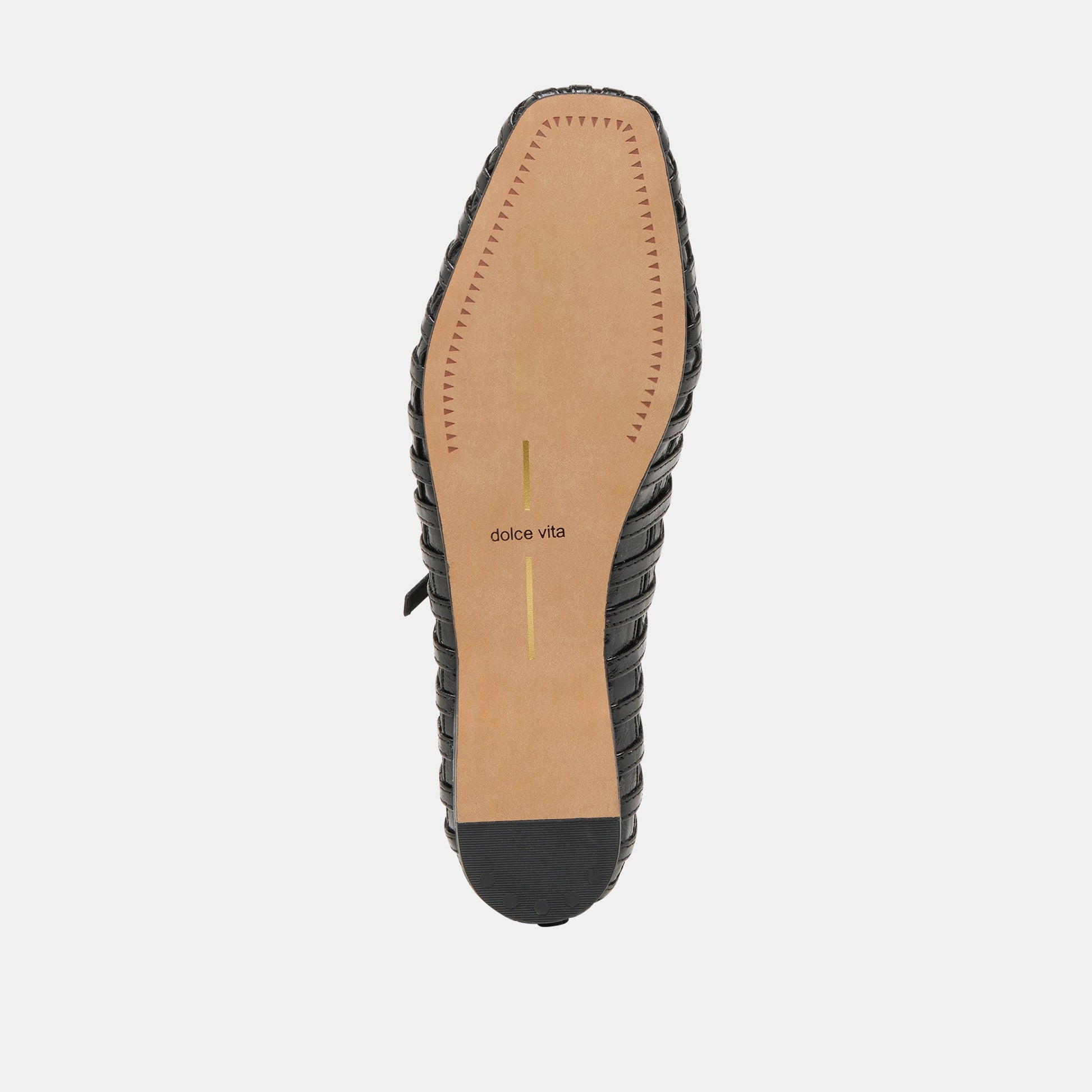 RAINS BALLET FLATS BLACK STELLA - Dolce Vita