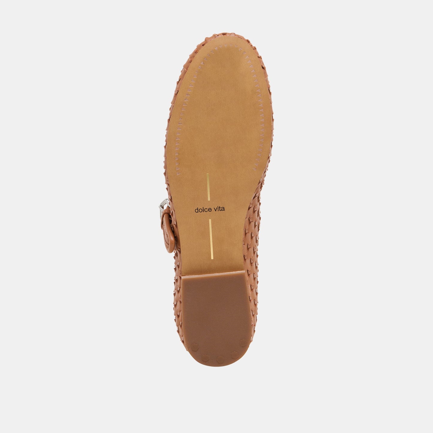Roslyn Saddle Woven Leather Ballet Flats - Dolce Vita