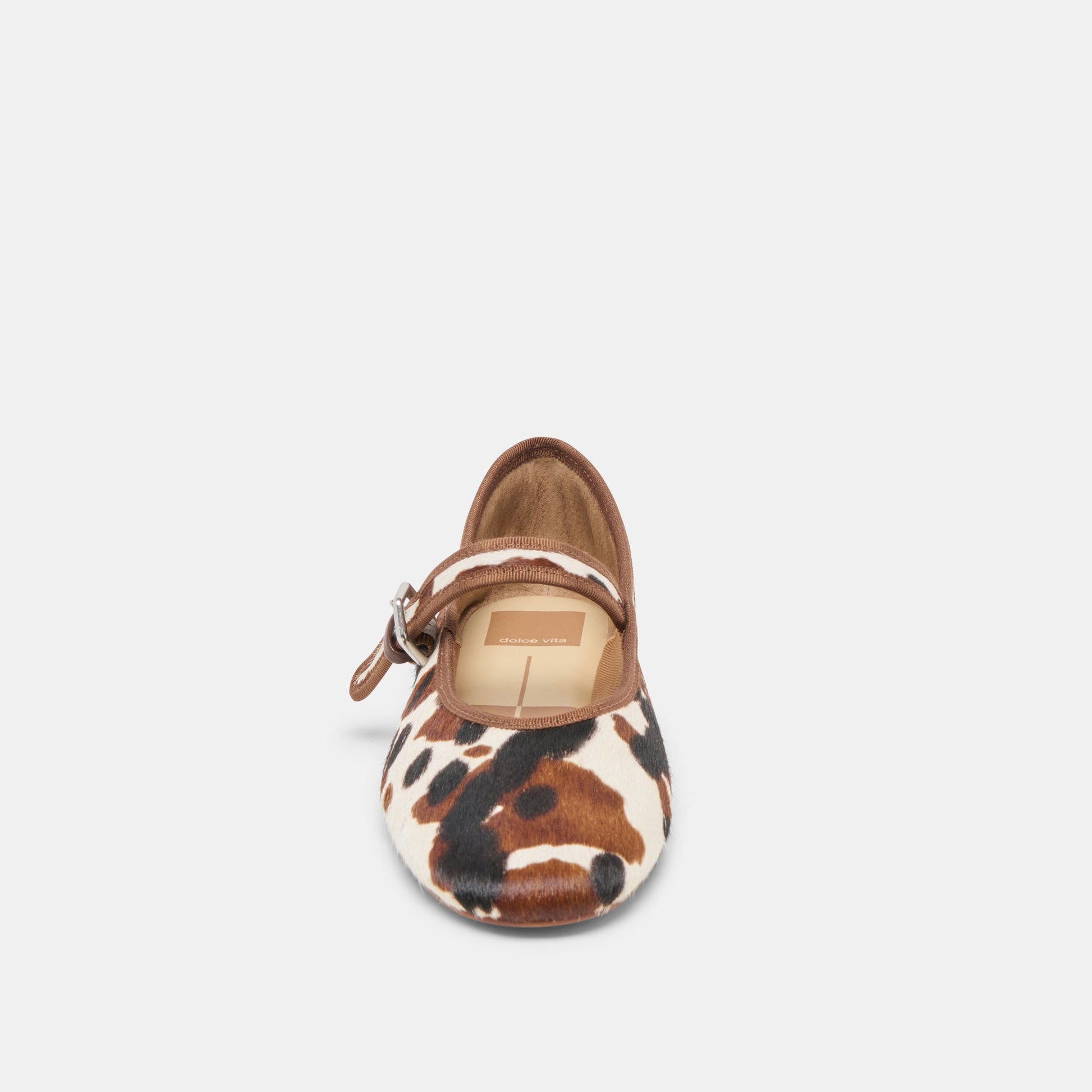 Roslyn Cocoa Taurus Calf Hair - Dolce Vita