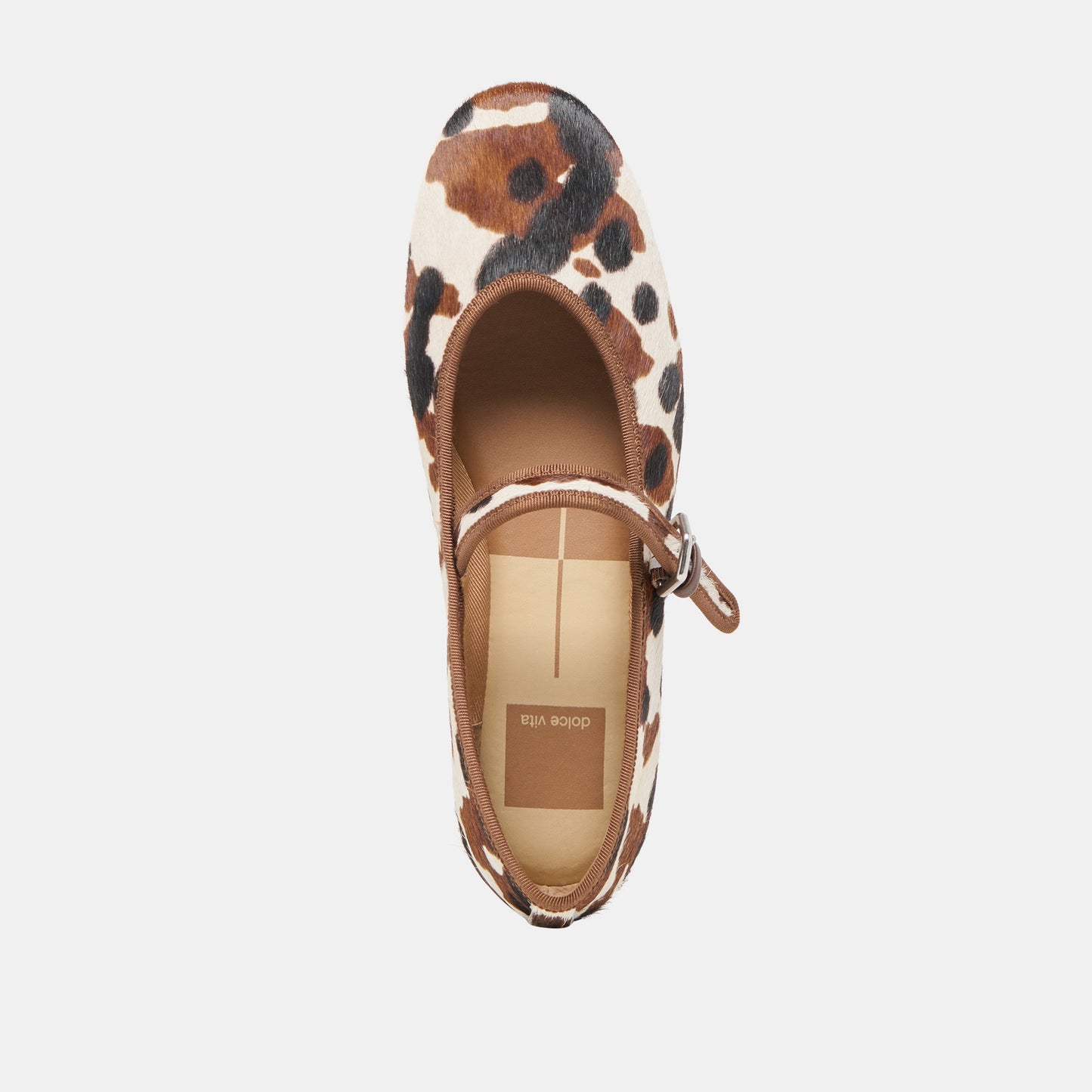 Roslyn Cocoa Taurus Calf Hair - Dolce Vita