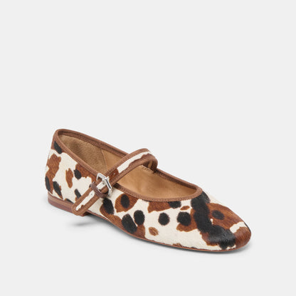 Roslyn Cocoa Taurus Calf Hair - Dolce Vita