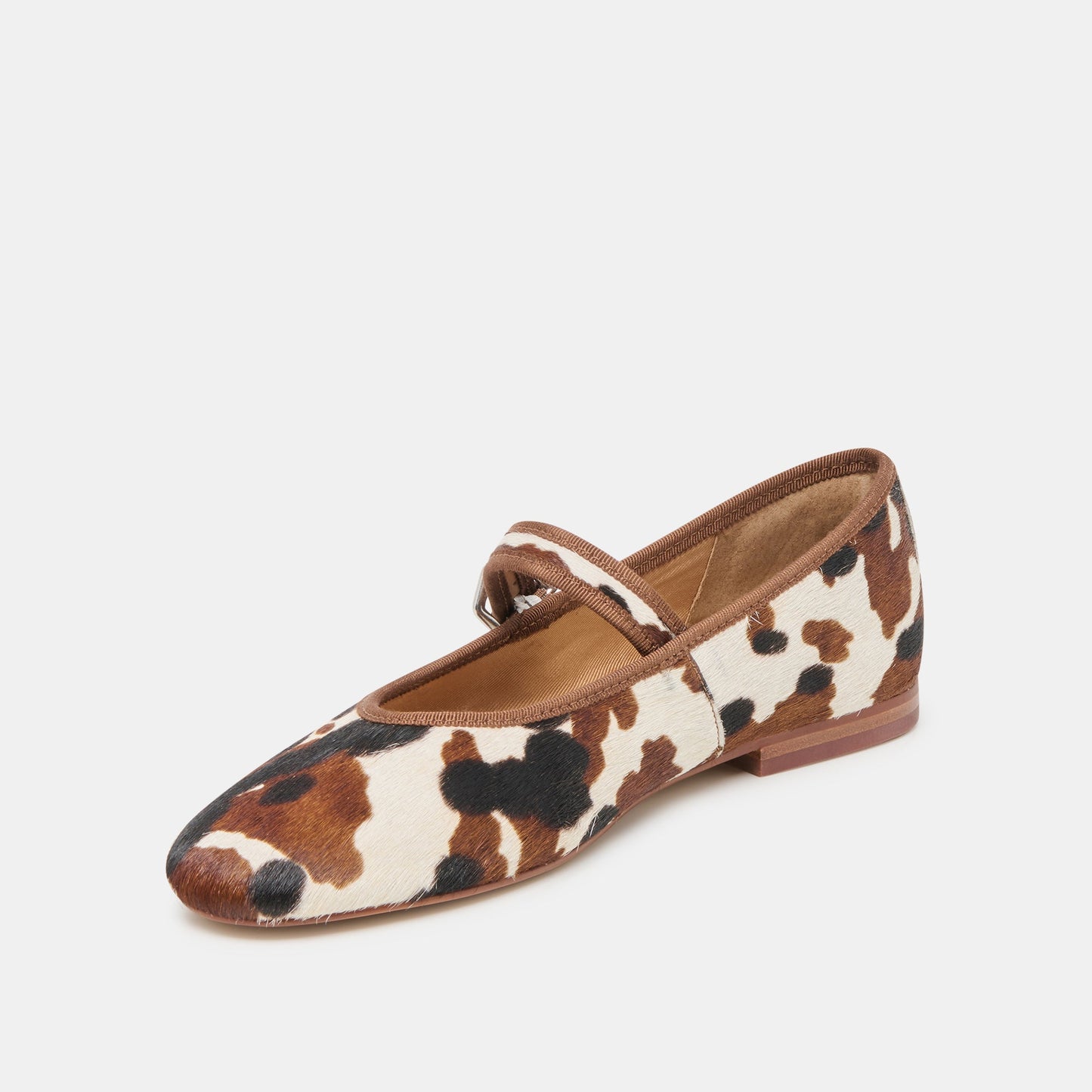Roslyn Cocoa Taurus Calf Hair - Dolce Vita