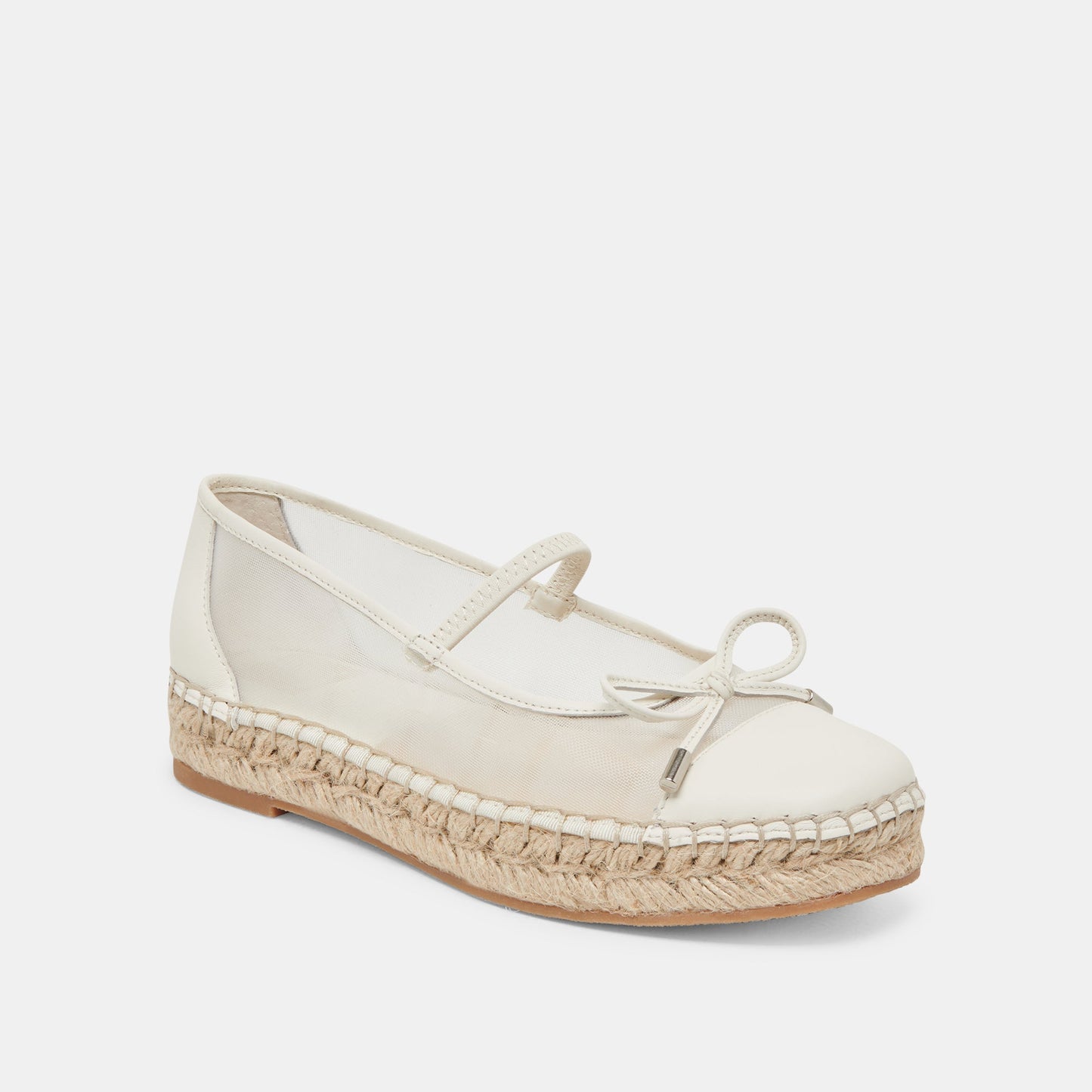 CAMBRE BALLET FLATS WHITE MESH - Dolce Vita
