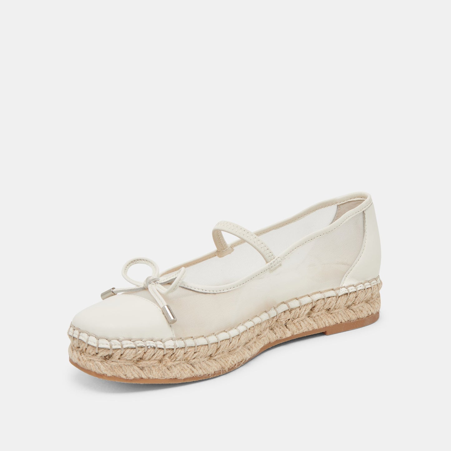 CAMBRE BALLET FLATS WHITE MESH - Dolce Vita