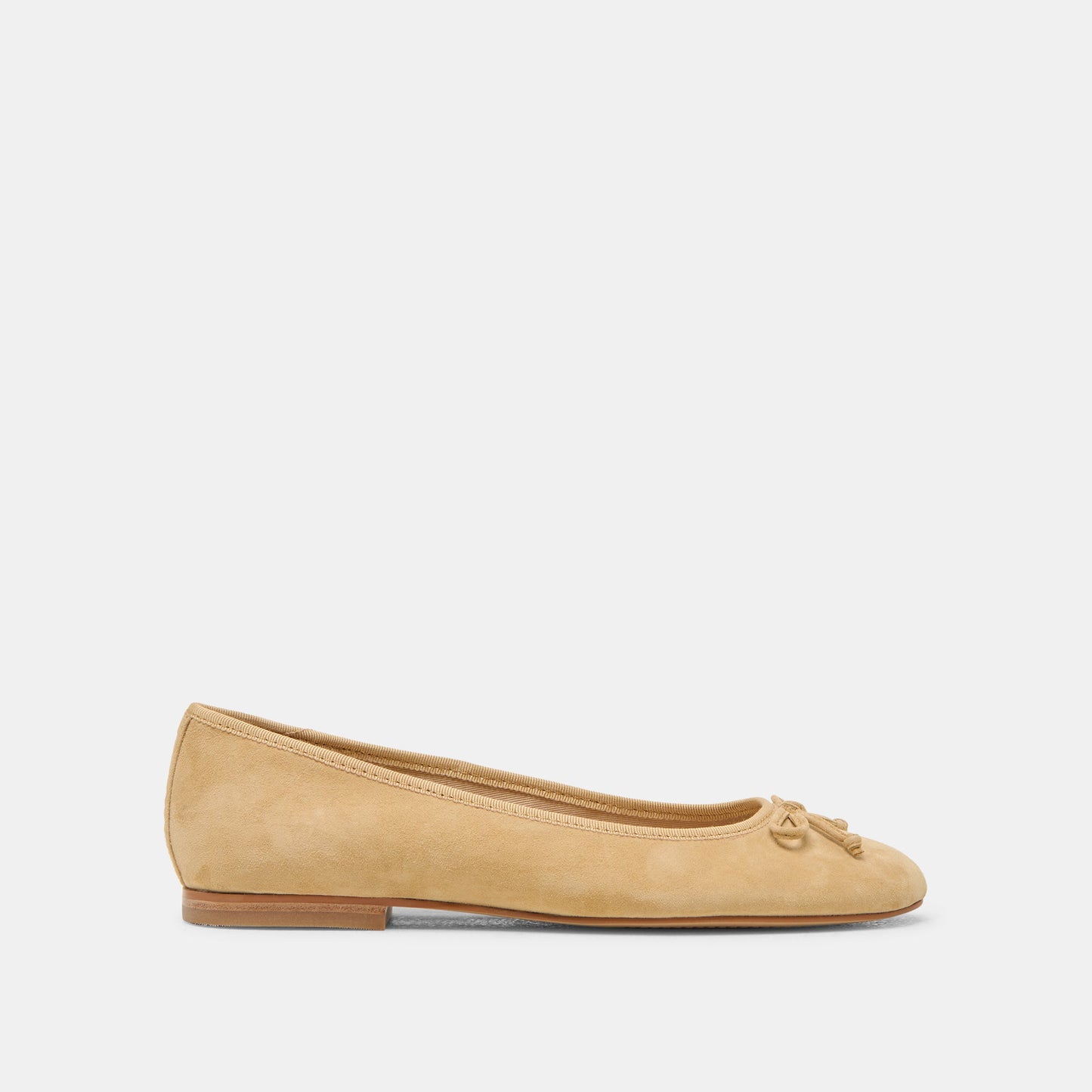 Ritla Honey Suede Ballet Flats - Dolce Vita