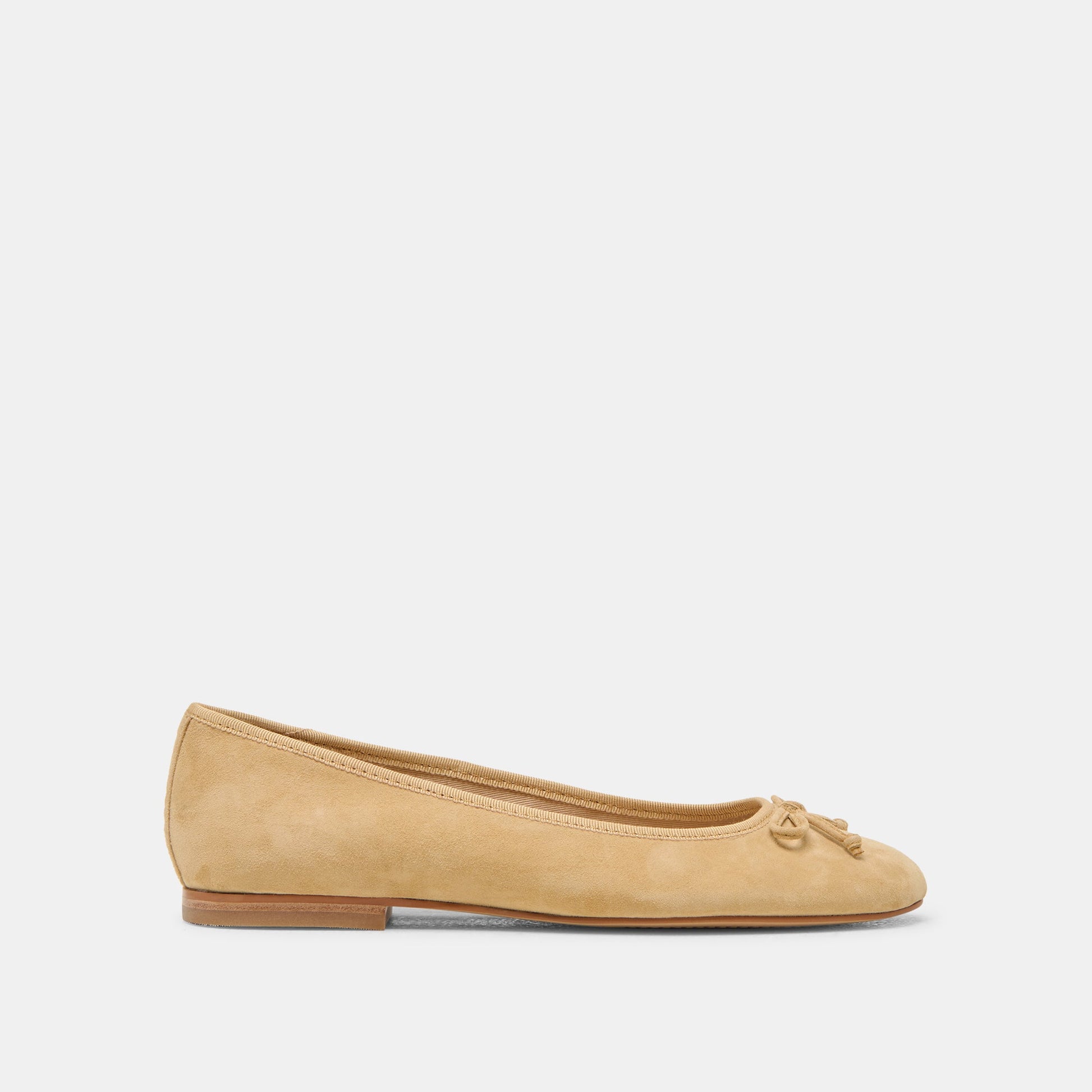 Ritla Honey Suede Ballet Flats - Dolce Vita
