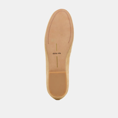Ritla Honey Suede Ballet Flats - Dolce Vita