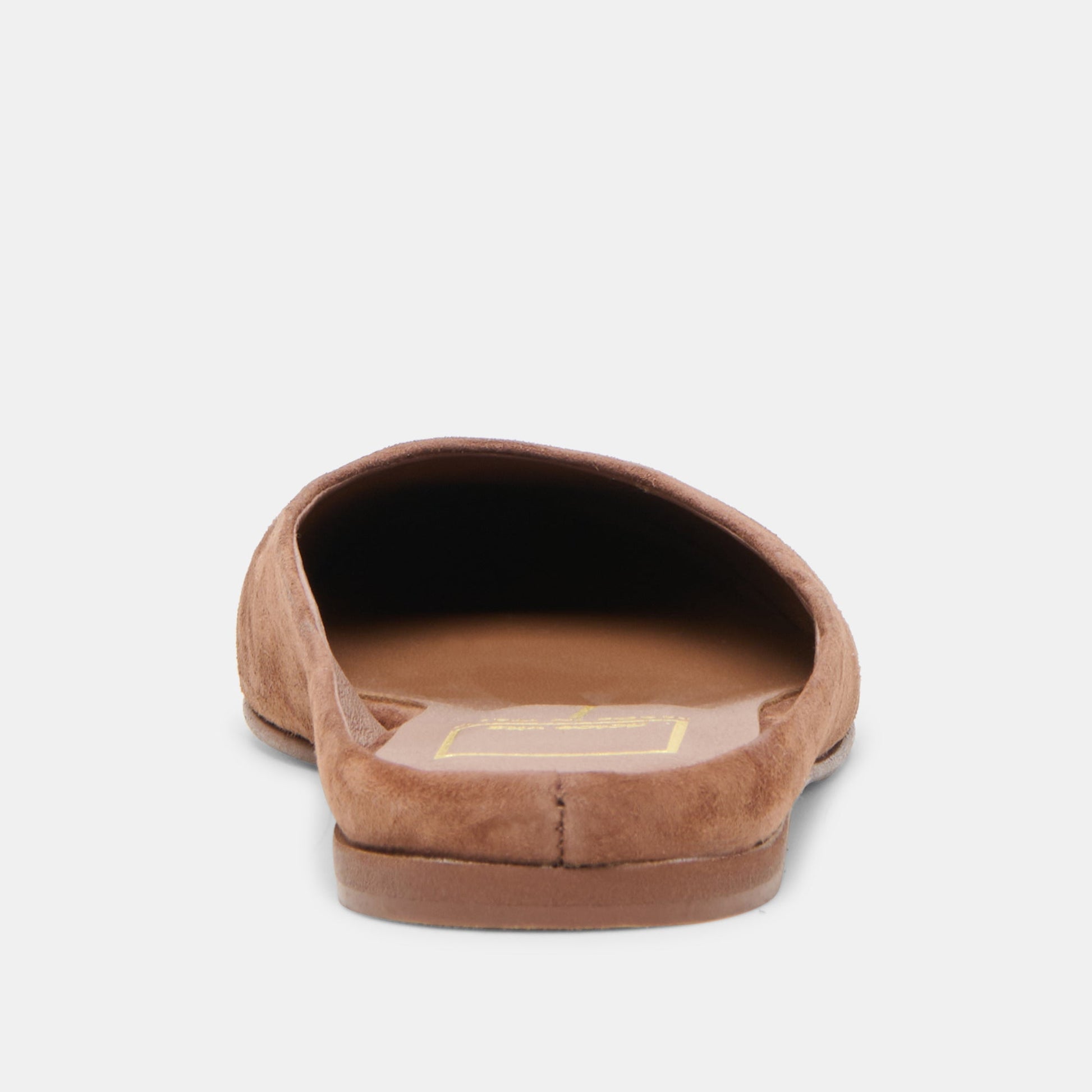 Eila Dk Brown Suede Flats - Dolce Vita