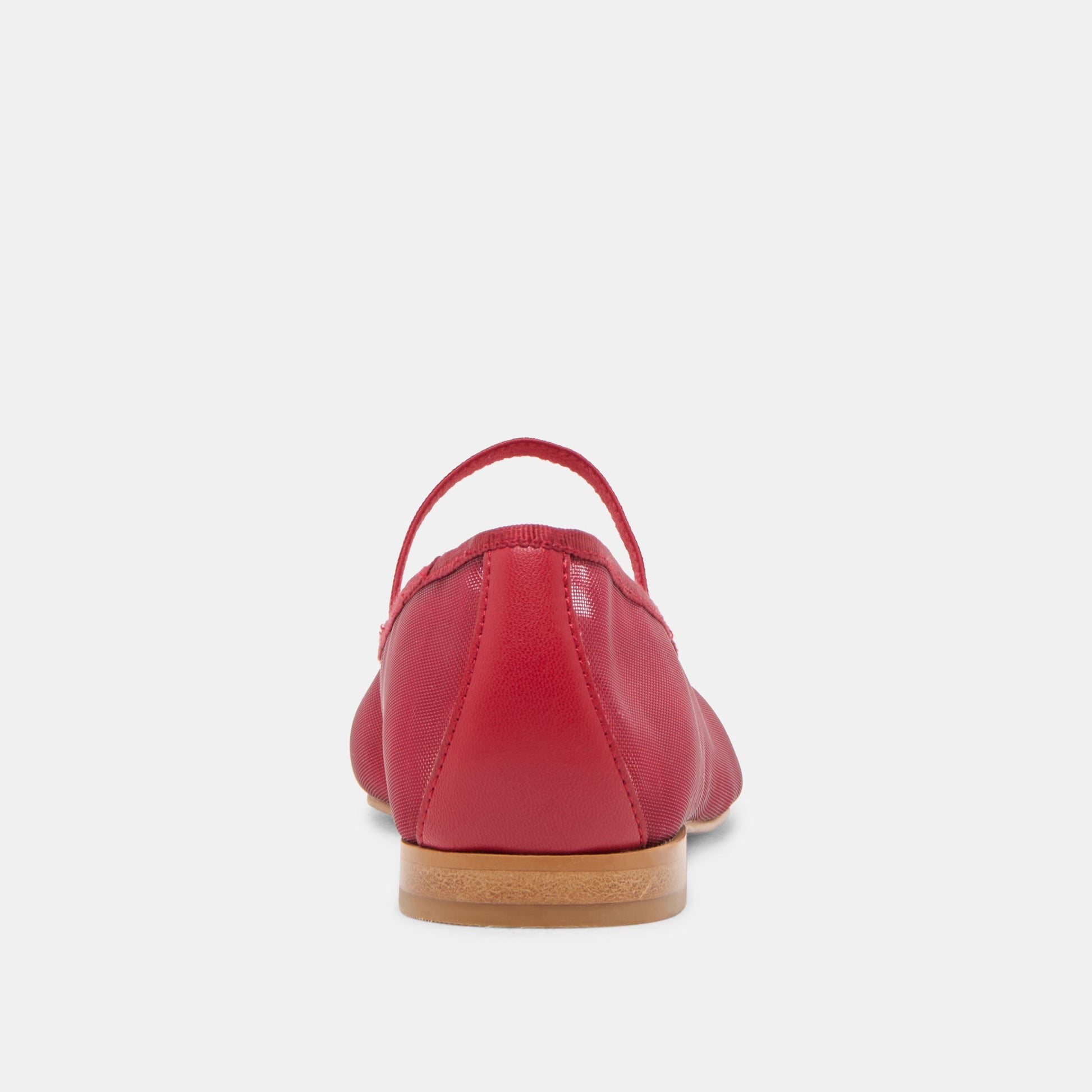CADEL BALLET FLATS CRIMSON MESH - Dolce Vita
