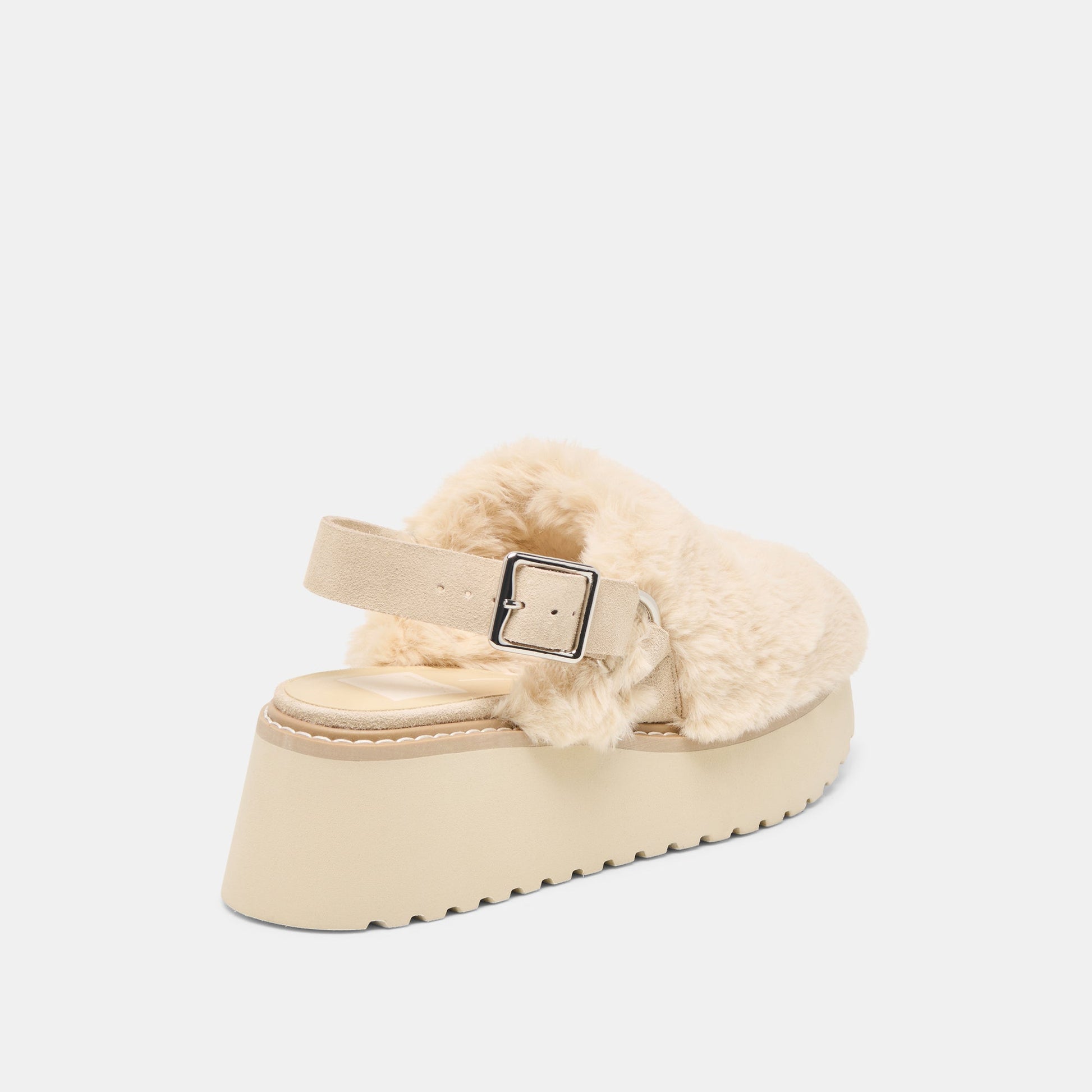 Lansy Natural Plush Flats - Dolce Vita
