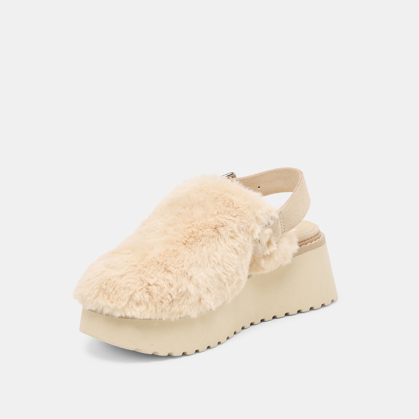 Lansy Natural Plush Flats - Dolce Vita