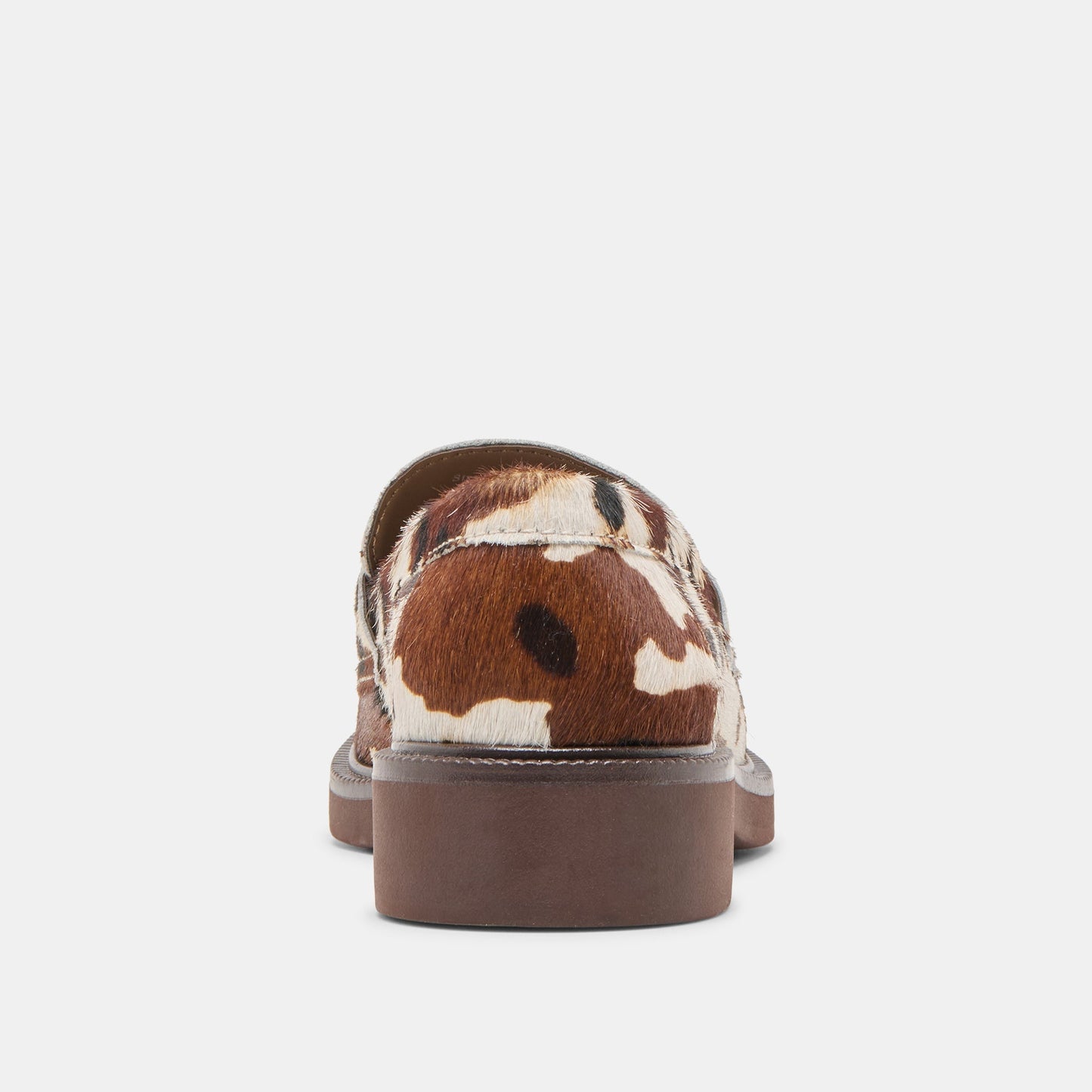 Tiggy Cocoa Taurus Calf Hair Loafers - Dolce Vita