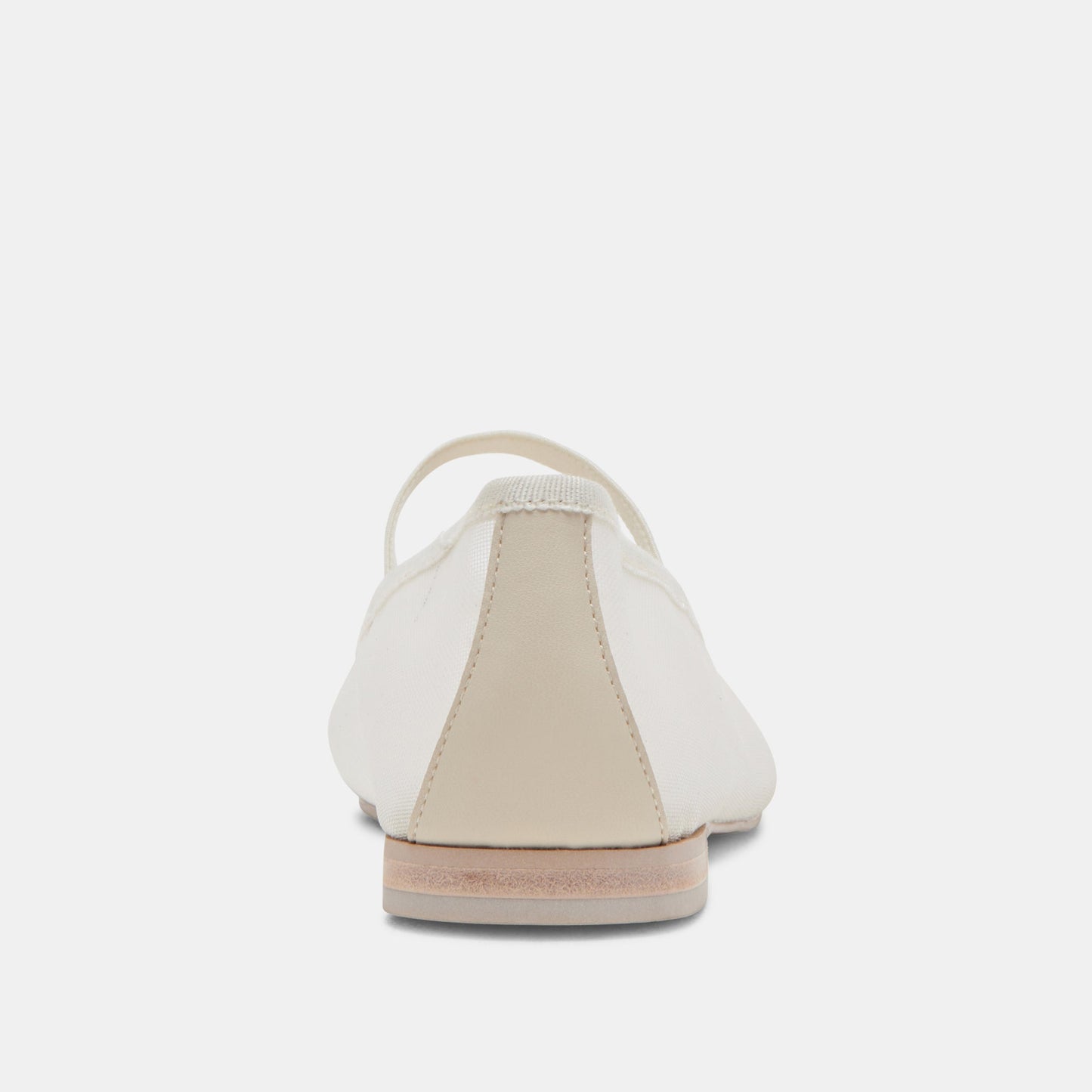 CADEL BALLET FLATS IVORY MESH - Dolce Vita