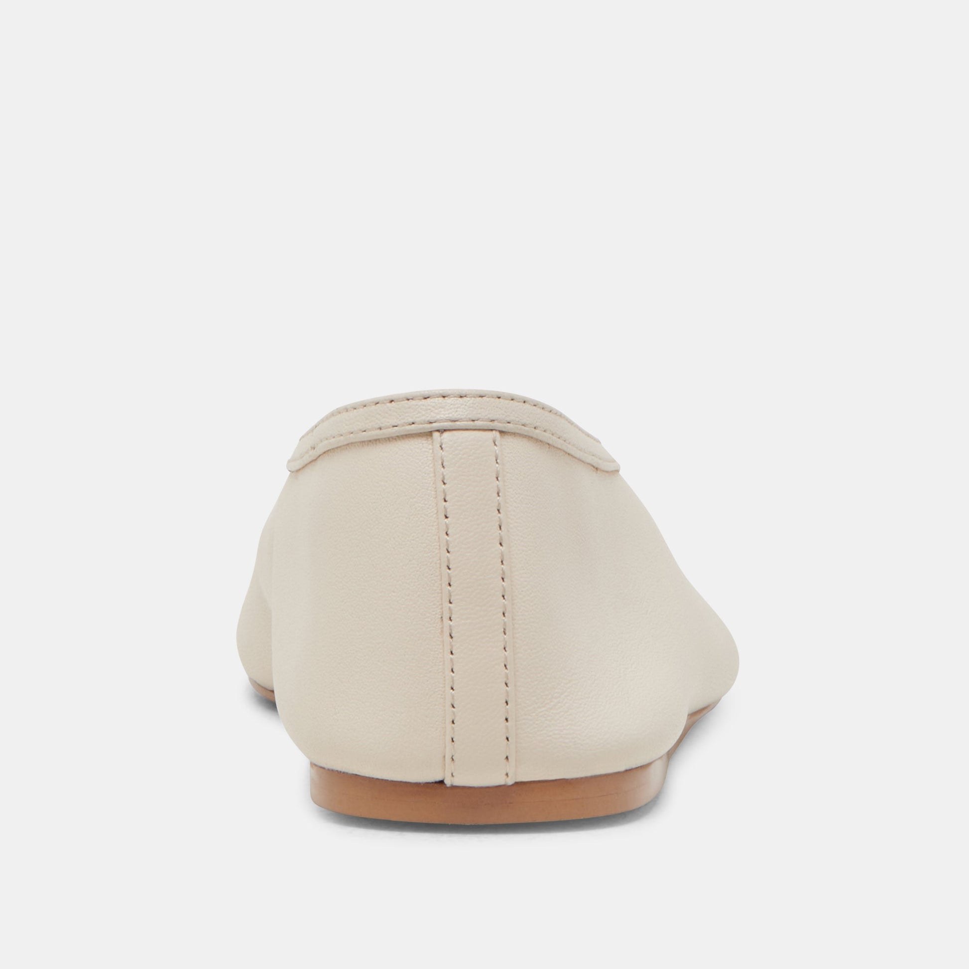 Braidy Ivory Leather Ballet Flats - Dolce Vita