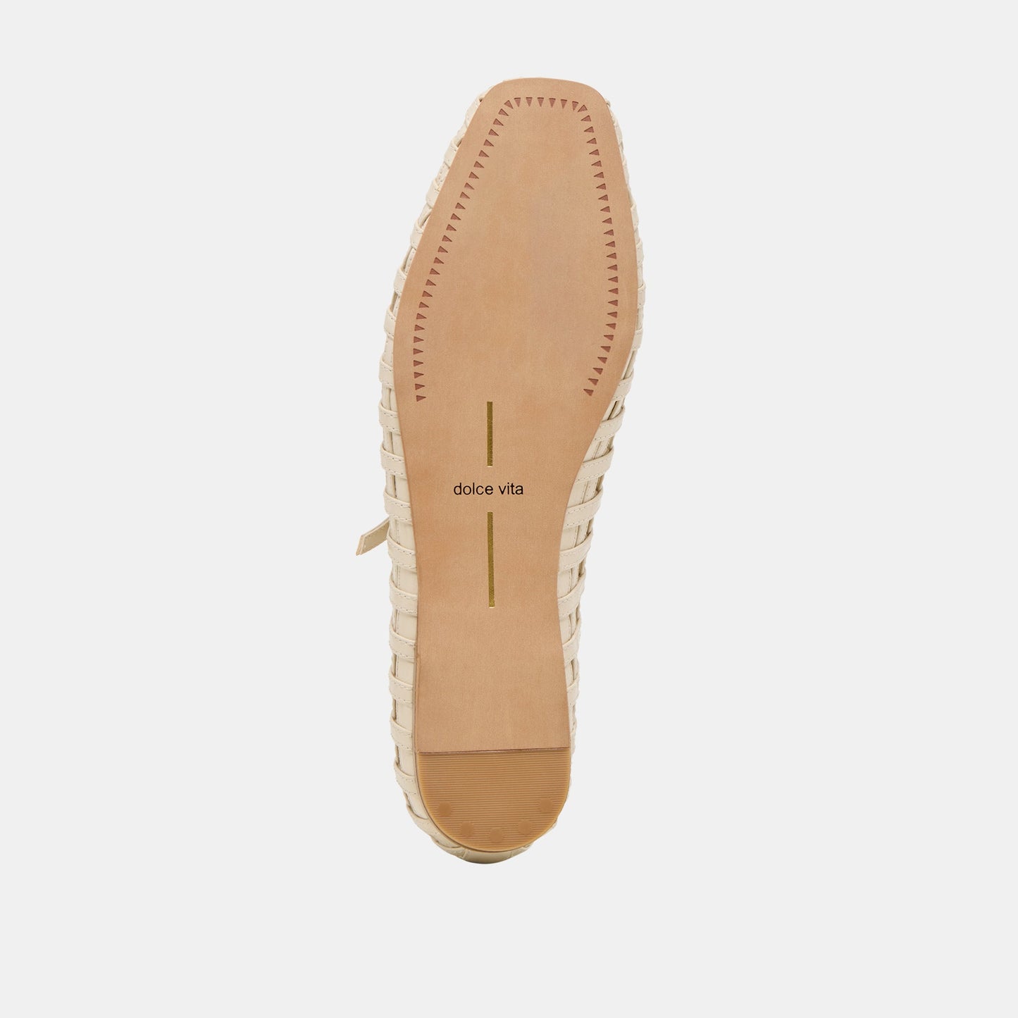 RAINS BALLET FLATS IVORY STELLA - Dolce Vita