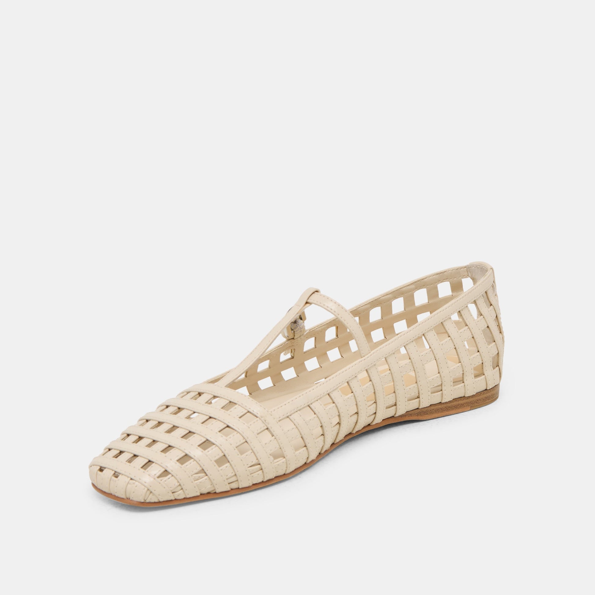 RAINS BALLET FLATS IVORY STELLA - Dolce Vita
