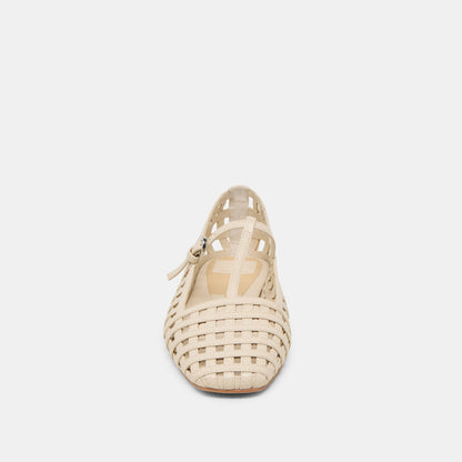 RAINS BALLET FLATS IVORY STELLA - Dolce Vita