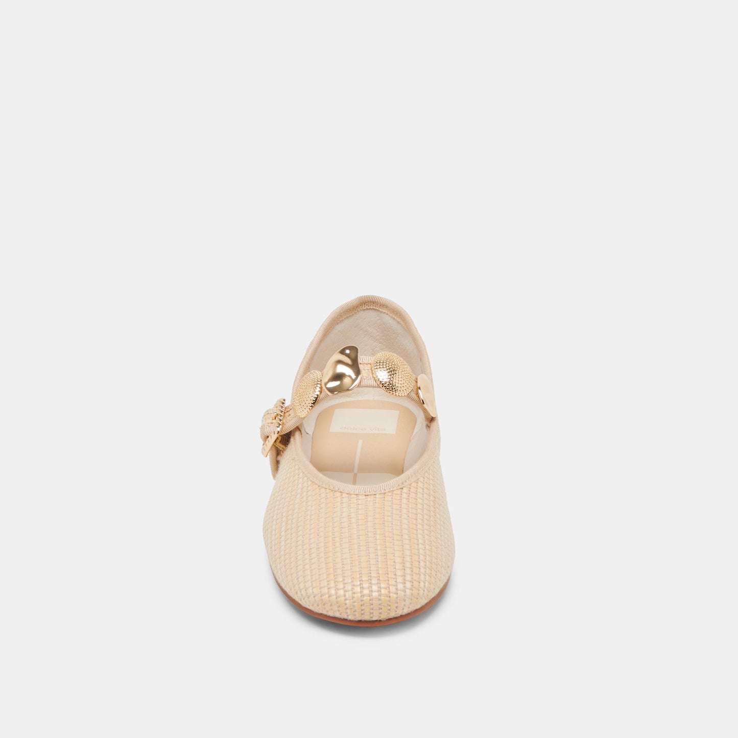 RELAN BALLET FLATS LT NATURAL RAFFIA - Dolce Vita