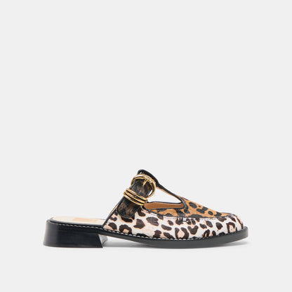 Harlah Leopard Multi Calf Hair Flats - Dolce Vita