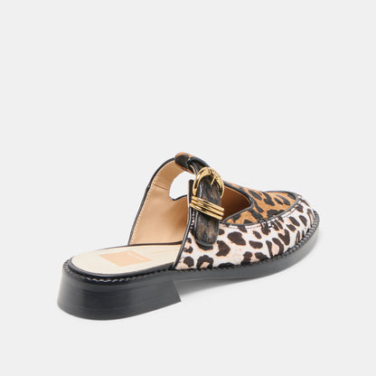 Harlah Leopard Multi Calf Hair Flats - Dolce Vita