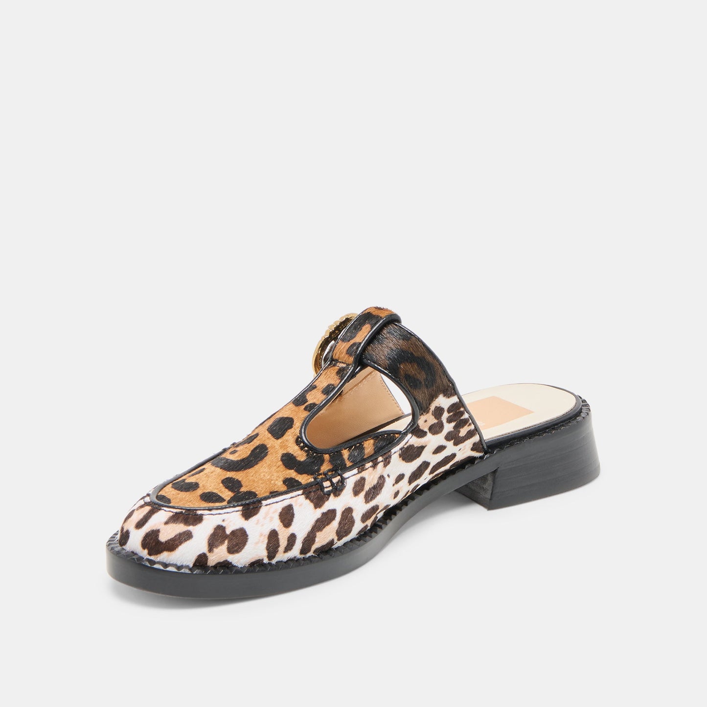 Harlah Leopard Multi Calf Hair Flats - Dolce Vita