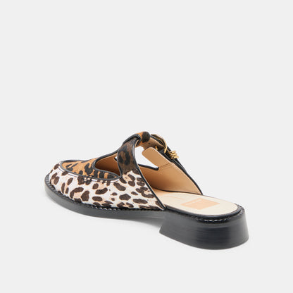 Harlah Leopard Multi Calf Hair Flats - Dolce Vita