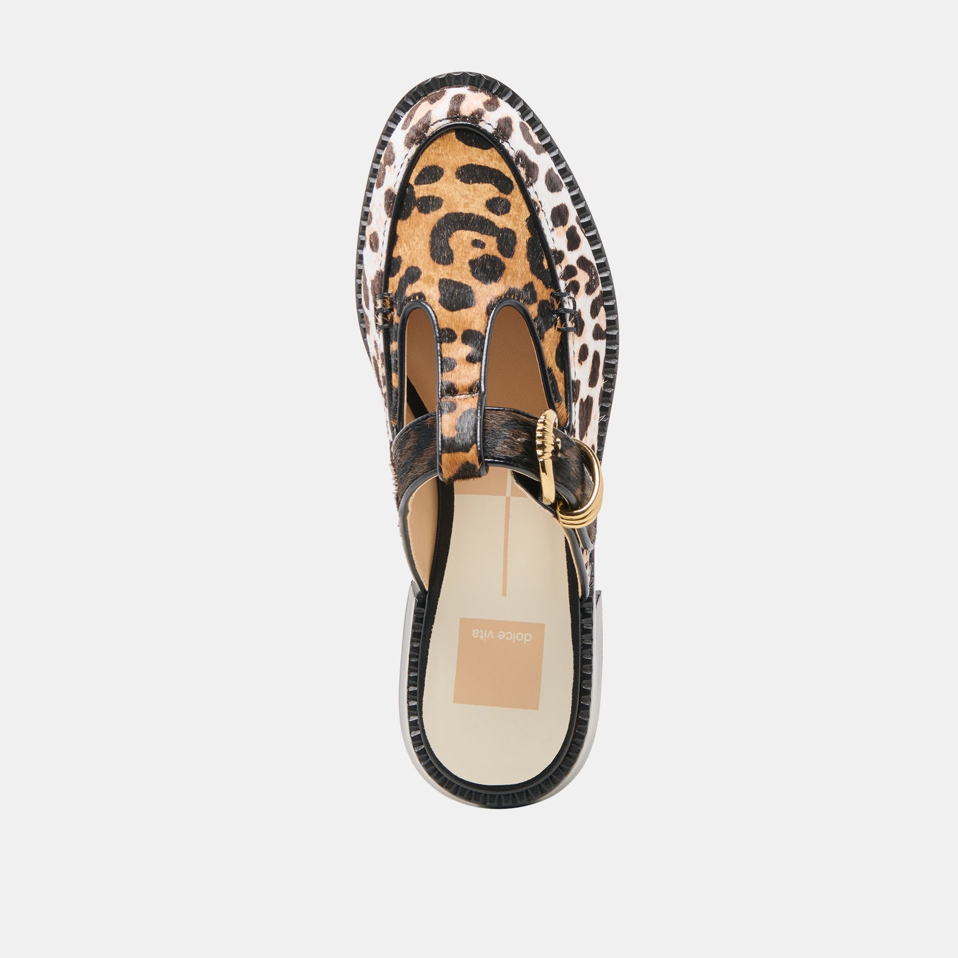 Harlah Leopard Multi Calf Hair Flats - Dolce Vita