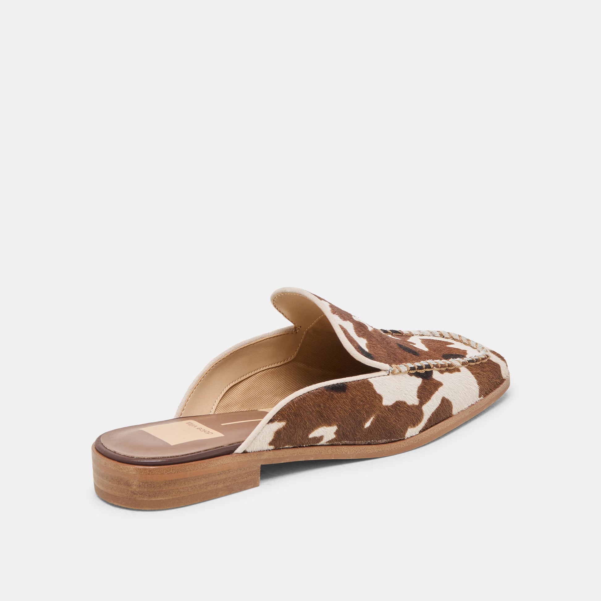 Bradly Cocoa Taurus Calf Hair Flats - Dolce Vita