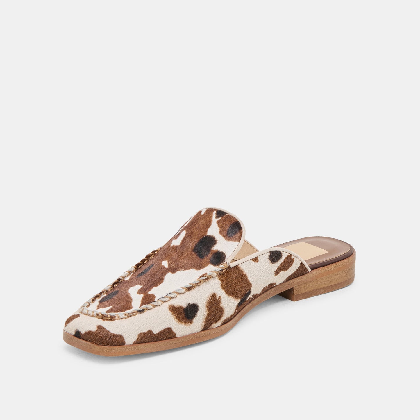 Bradly Cocoa Taurus Calf Hair Flats - Dolce Vita