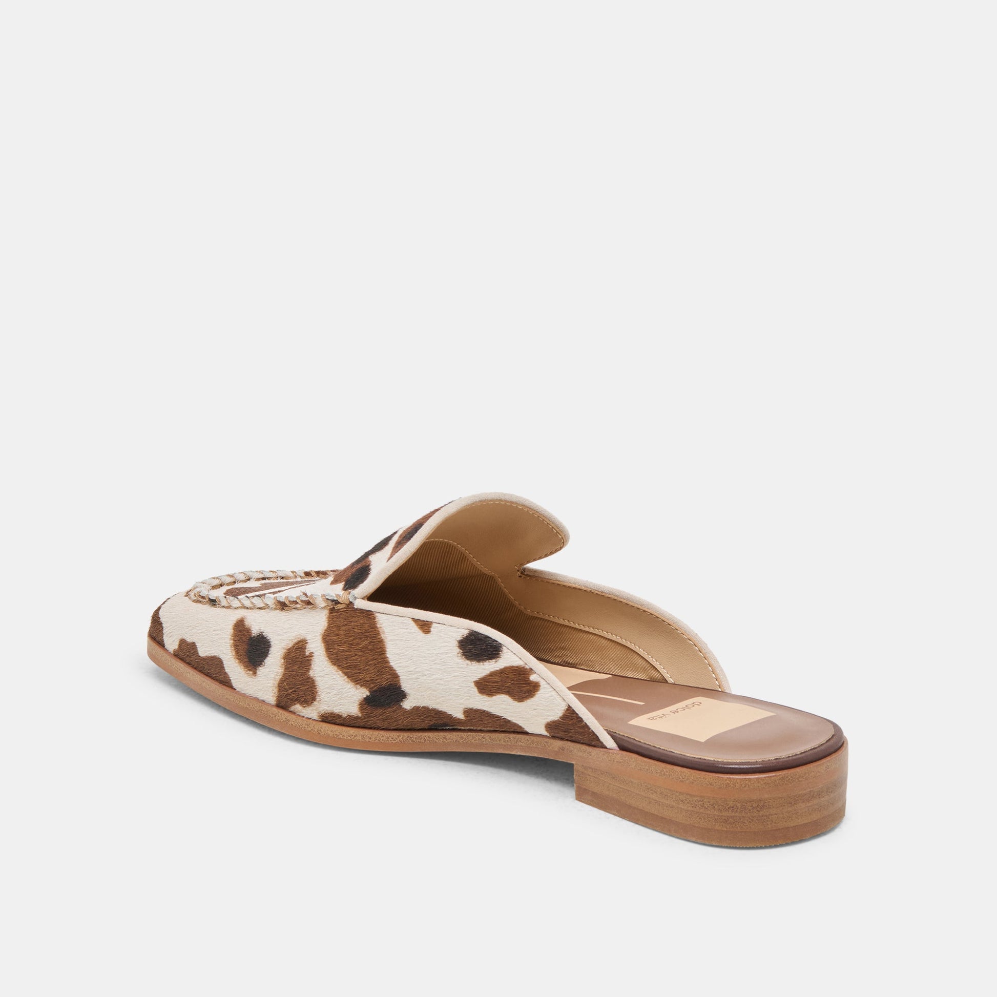 Bradly Cocoa Taurus Calf Hair Flats - Dolce Vita
