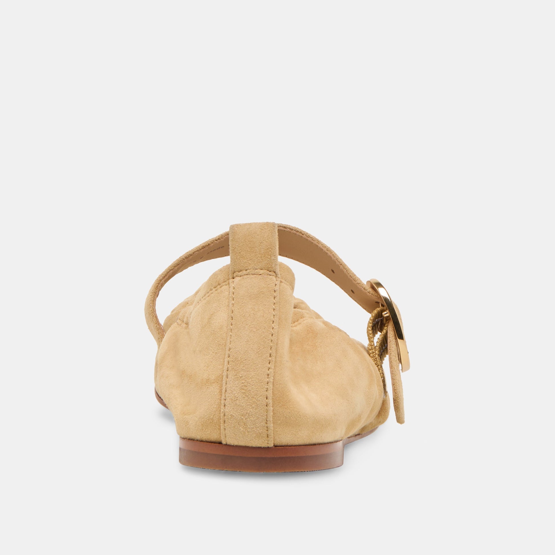 Caely Honey Suede Ballet Flats - Dolce Vita