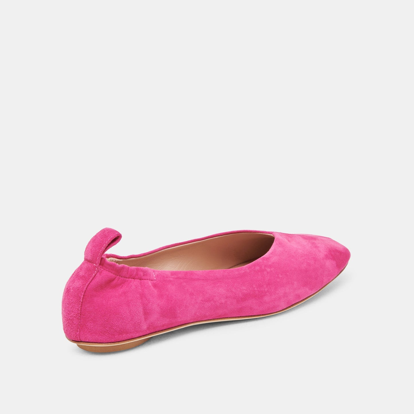 VINNIE BALLET FLATS FUCHSIA SUEDE - Dolce Vita
