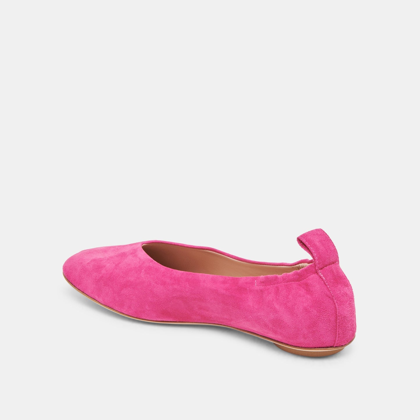 VINNIE BALLET FLATS FUCHSIA SUEDE - Dolce Vita