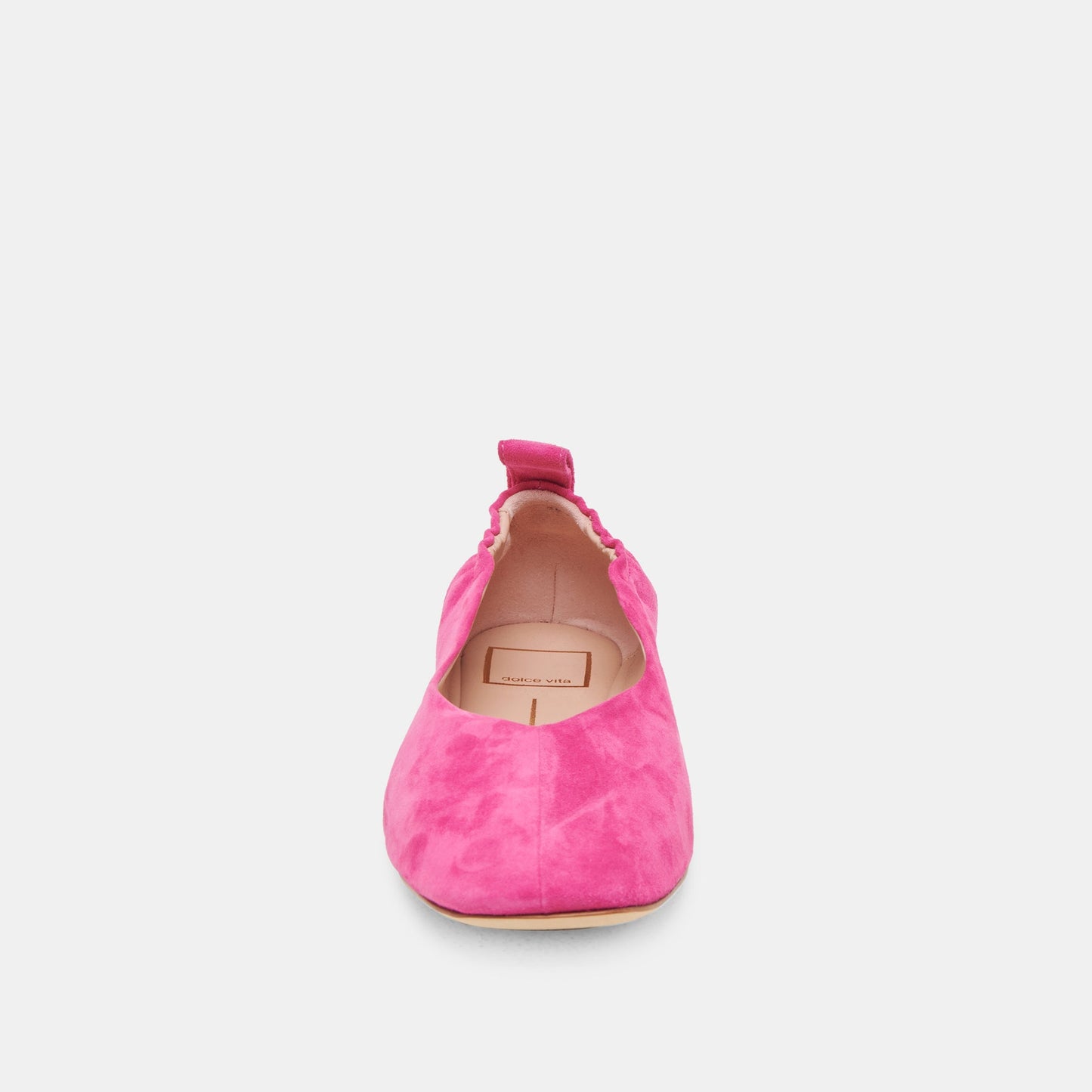 VINNIE BALLET FLATS FUCHSIA SUEDE - Dolce Vita