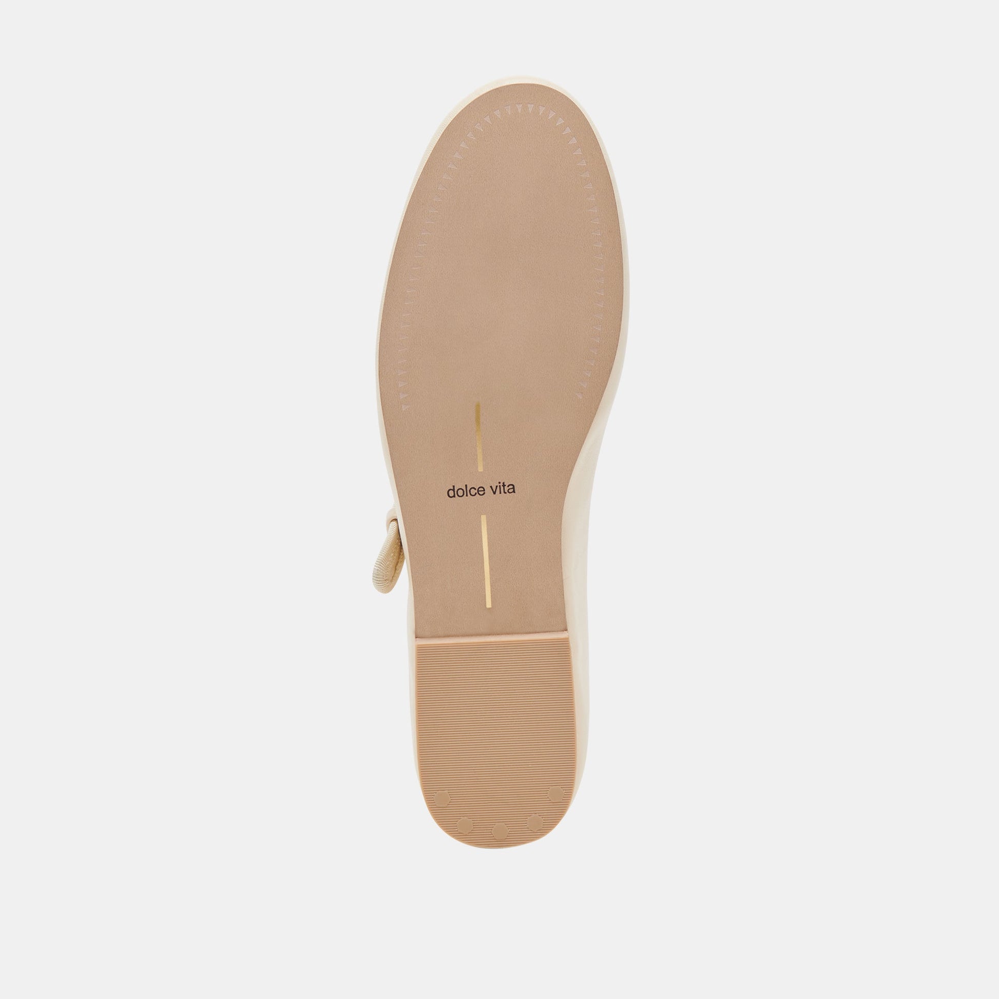 ROSLYN BALLET FLATS CREME LEATHER - Dolce Vita