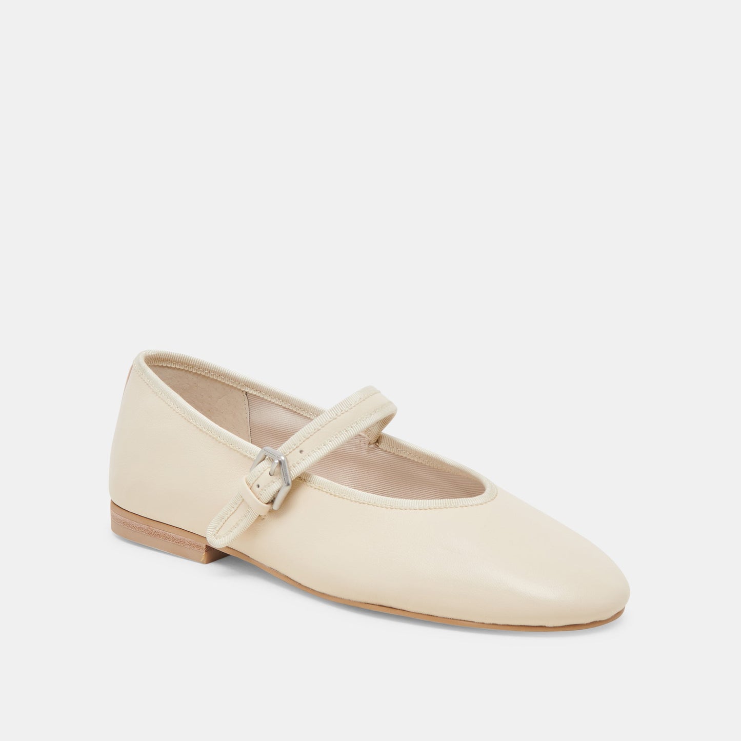 ROSLYN BALLET FLATS CREME LEATHER - Dolce Vita