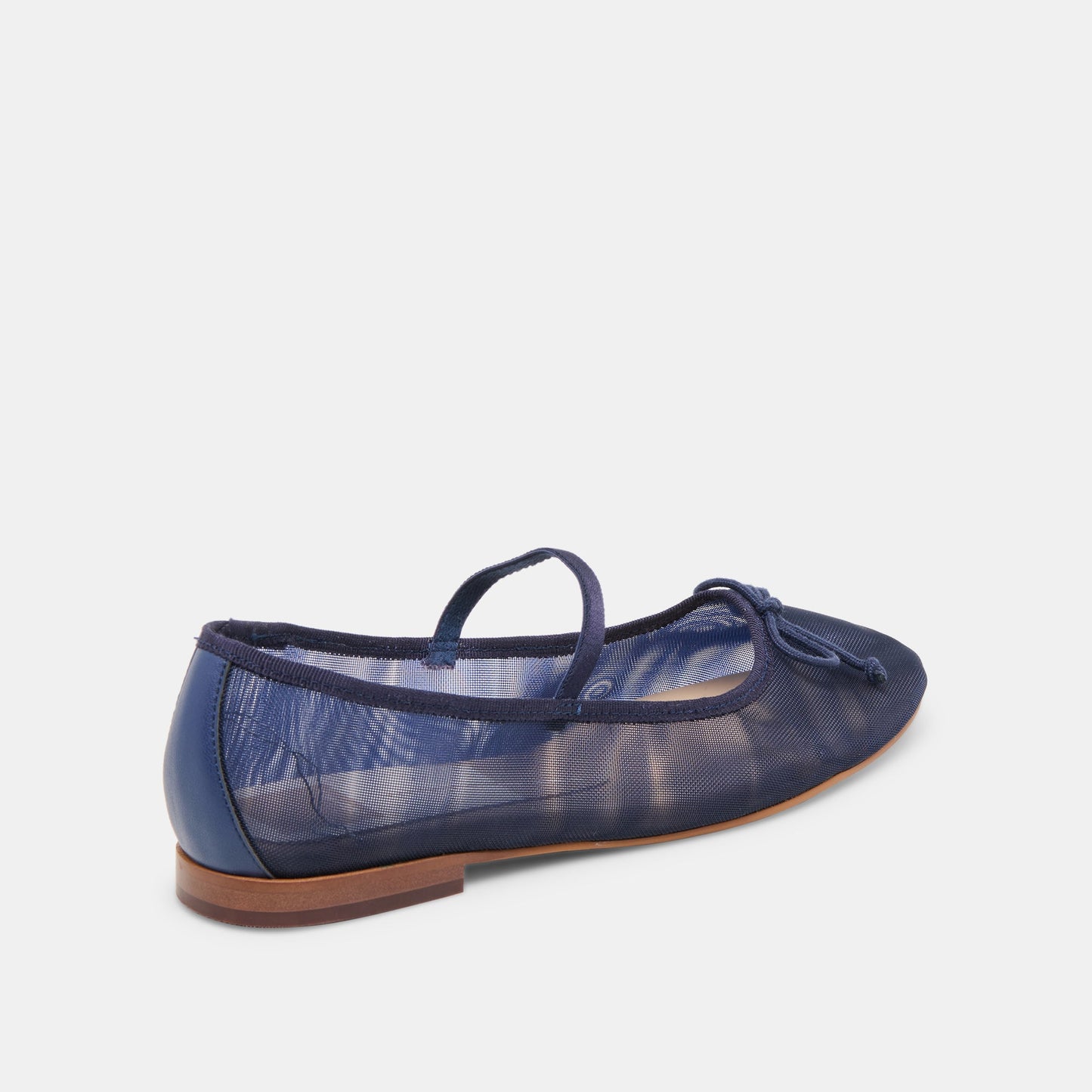 CADEL BALLET FLATS NAVY MESH - Dolce Vita