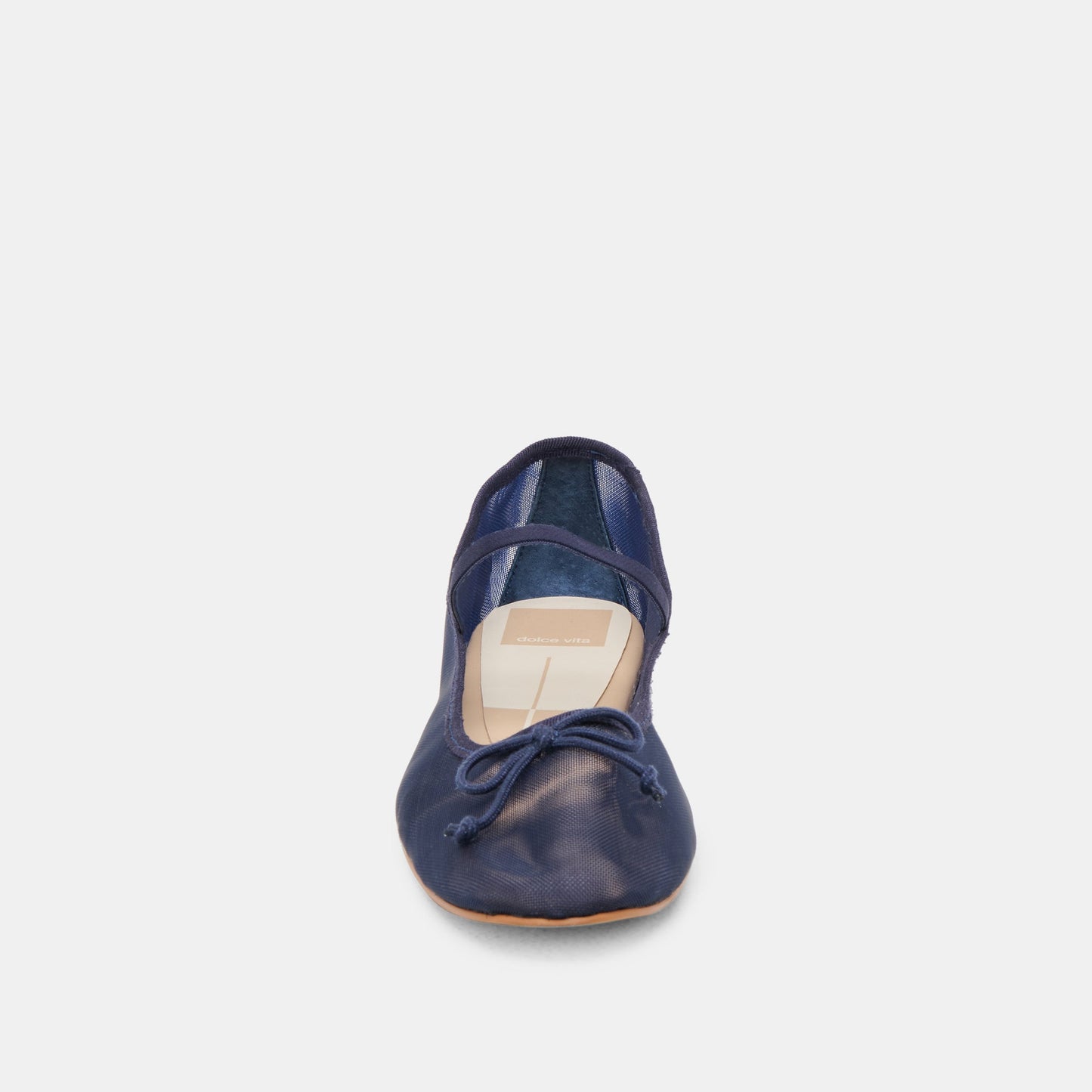 CADEL BALLET FLATS NAVY MESH - Dolce Vita