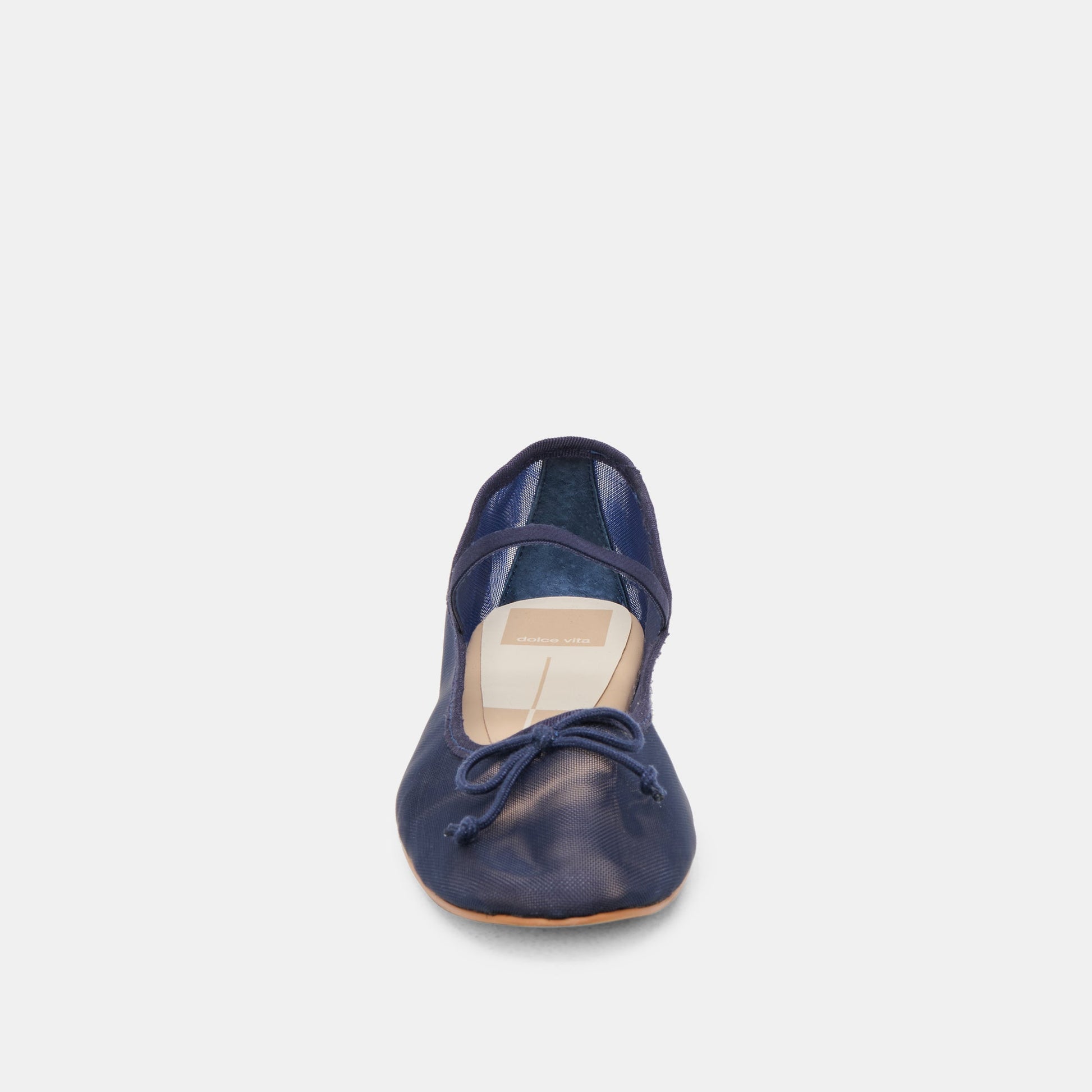CADEL BALLET FLATS NAVY MESH - Dolce Vita