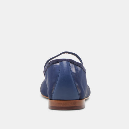 CADEL BALLET FLATS NAVY MESH - Dolce Vita