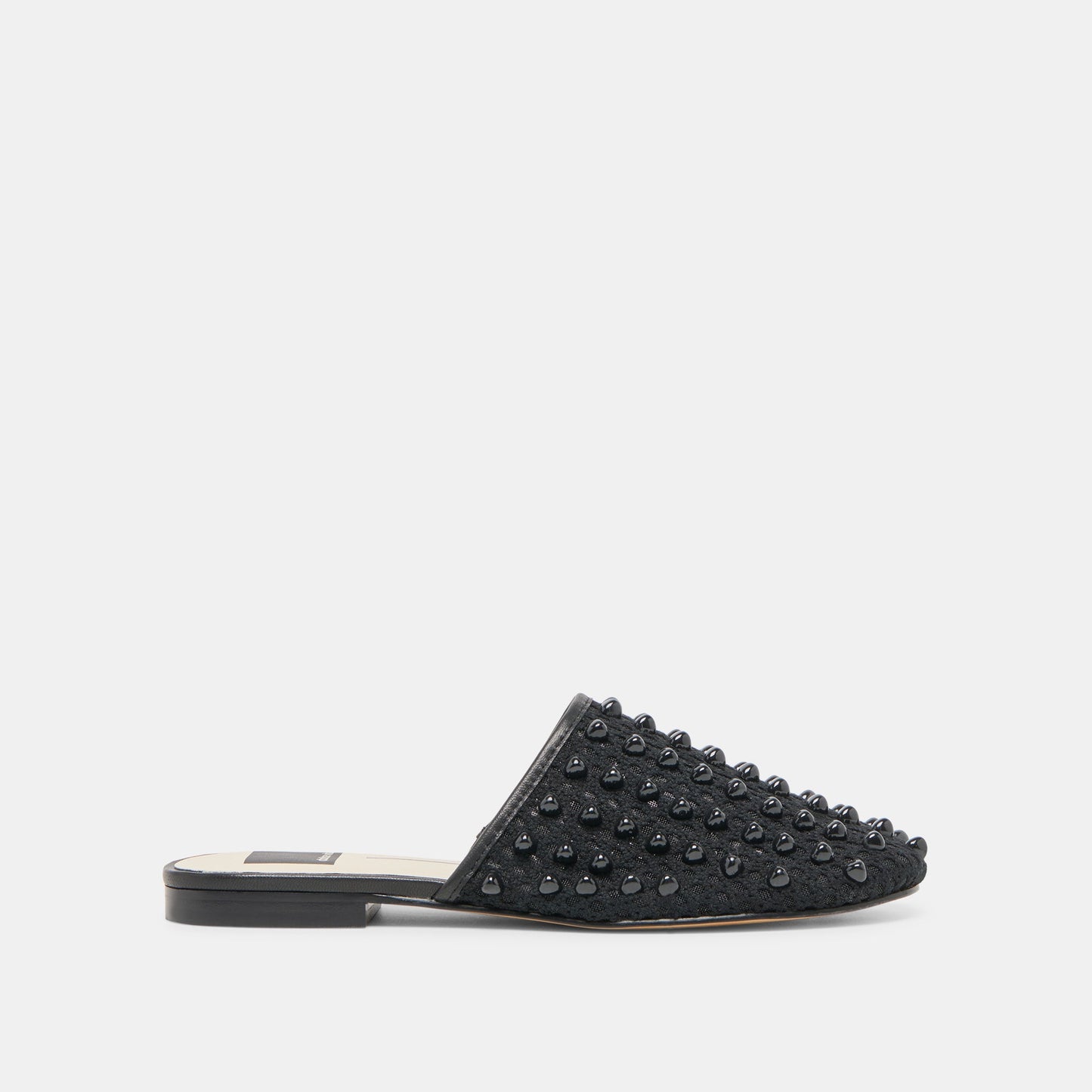 Rova Bead Onyx Beaded Mesh Flats - Dolce Vita