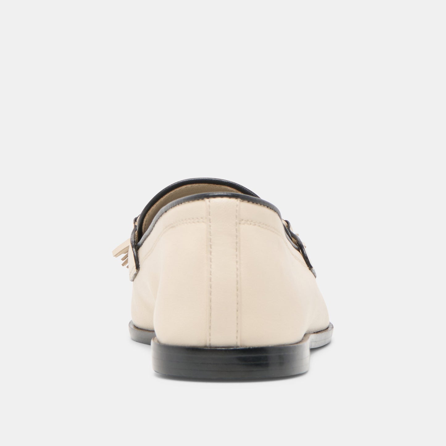 Loklan Ivory Leather Loafers - Dolce Vita