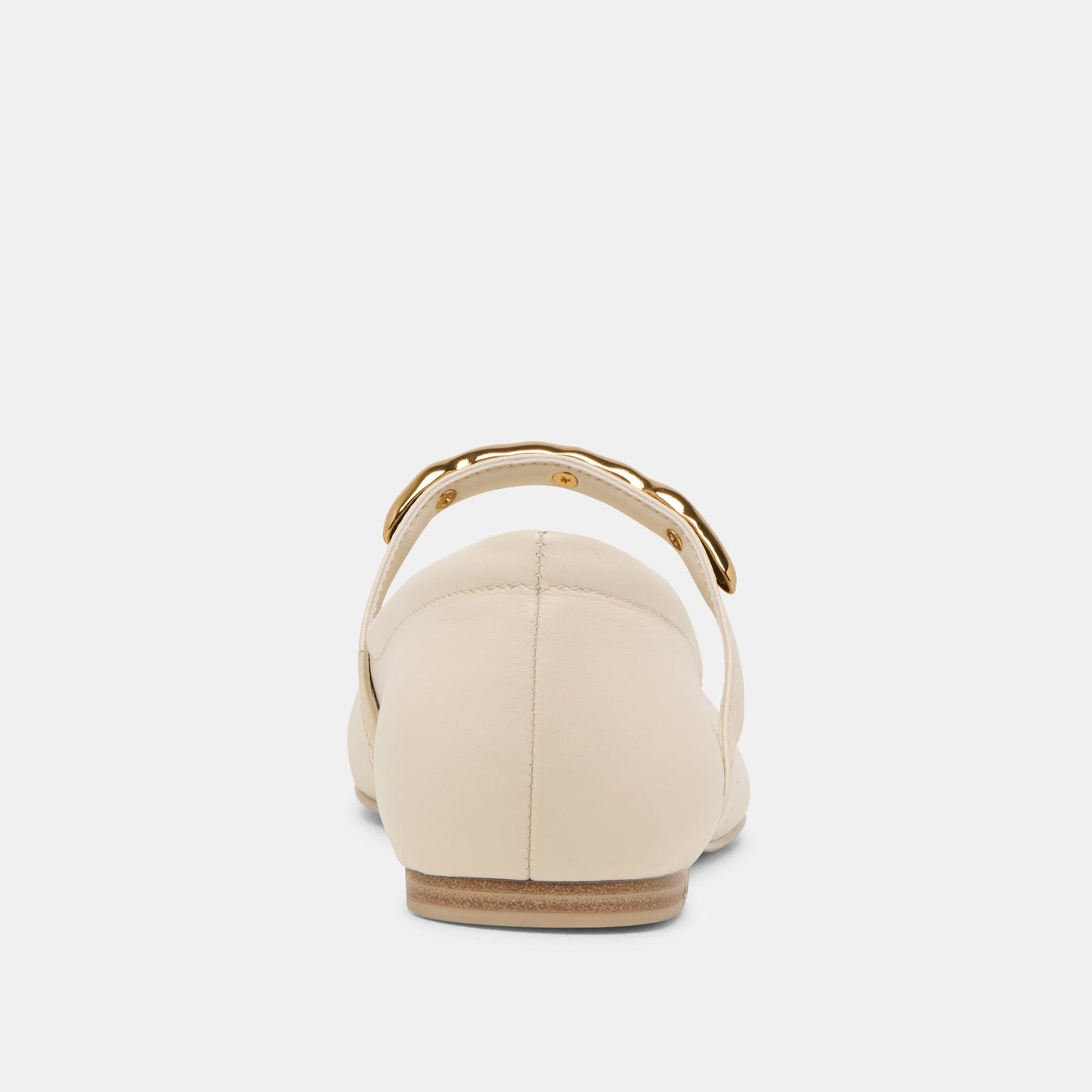 RADYA BALLET FLATS CREME LEATHER - Dolce Vita