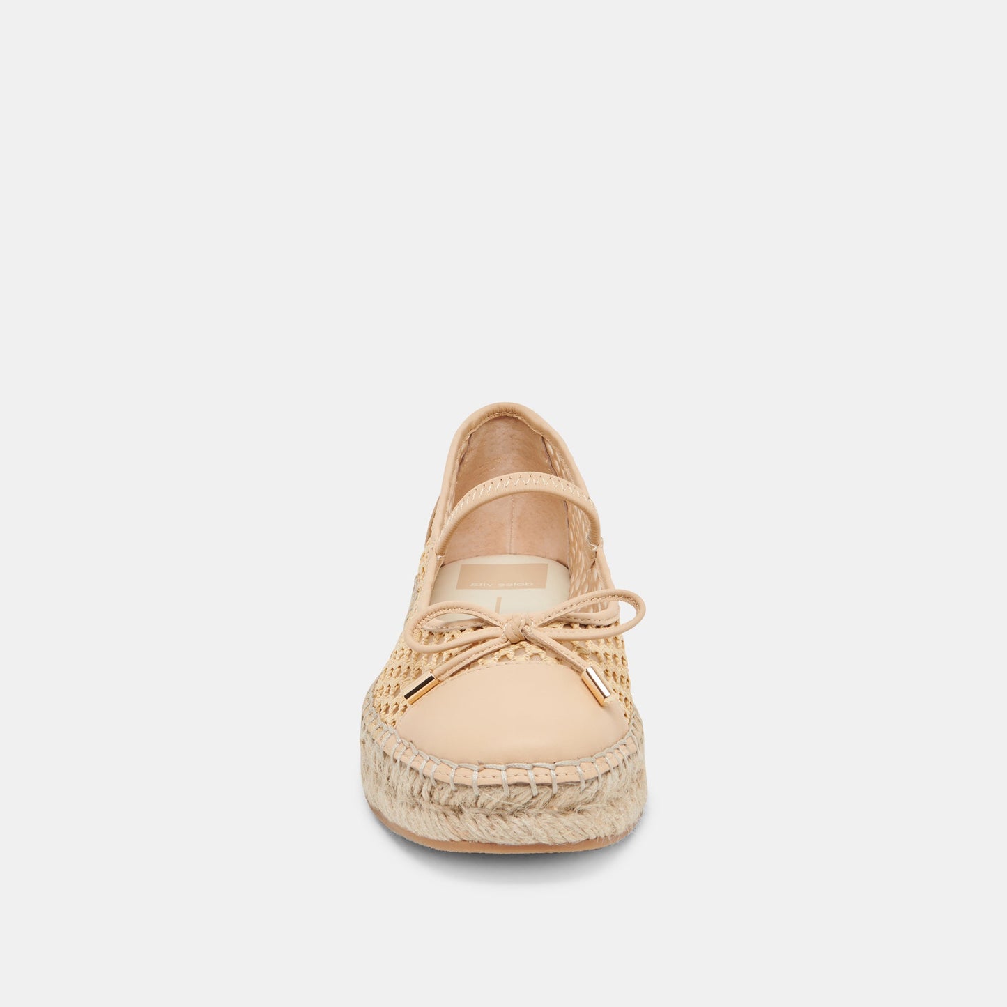 CAMBRE BALLET FLATS LT NATURAL WOVEN MESH - Dolce Vita