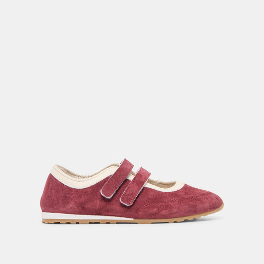 Swan Burgundy Suede Sneakers - Dolce Vita