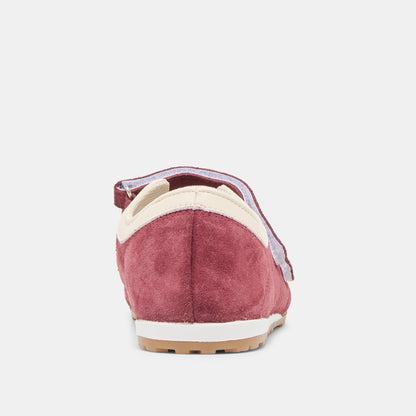 Swan Burgundy Suede Sneakers - Dolce Vita