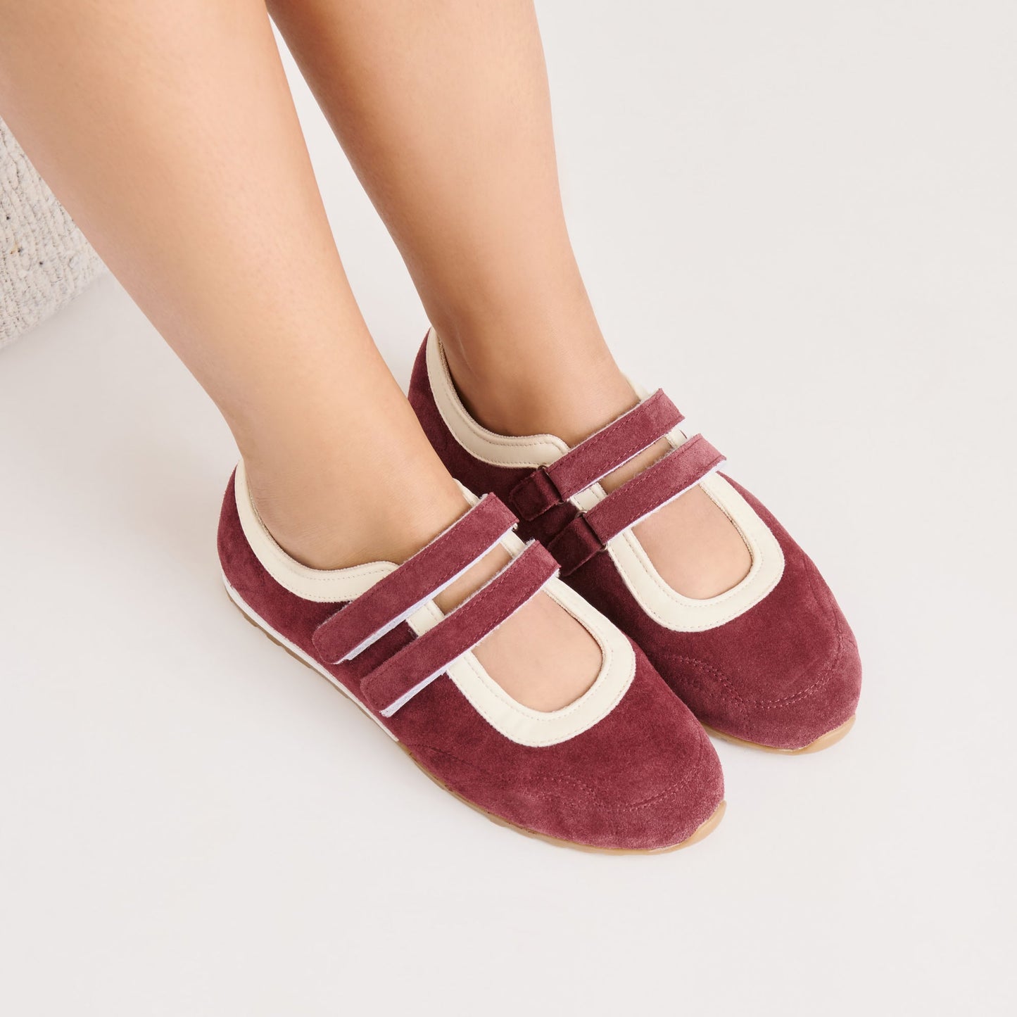Swan Burgundy Suede Sneakers - Dolce Vita