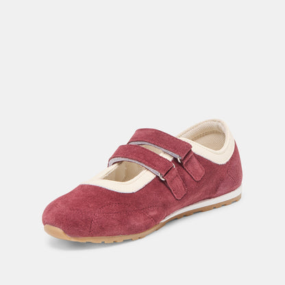 Swan Burgundy Suede Sneakers - Dolce Vita