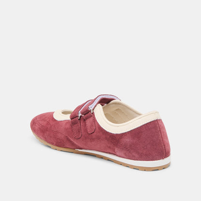 Swan Burgundy Suede Sneakers - Dolce Vita